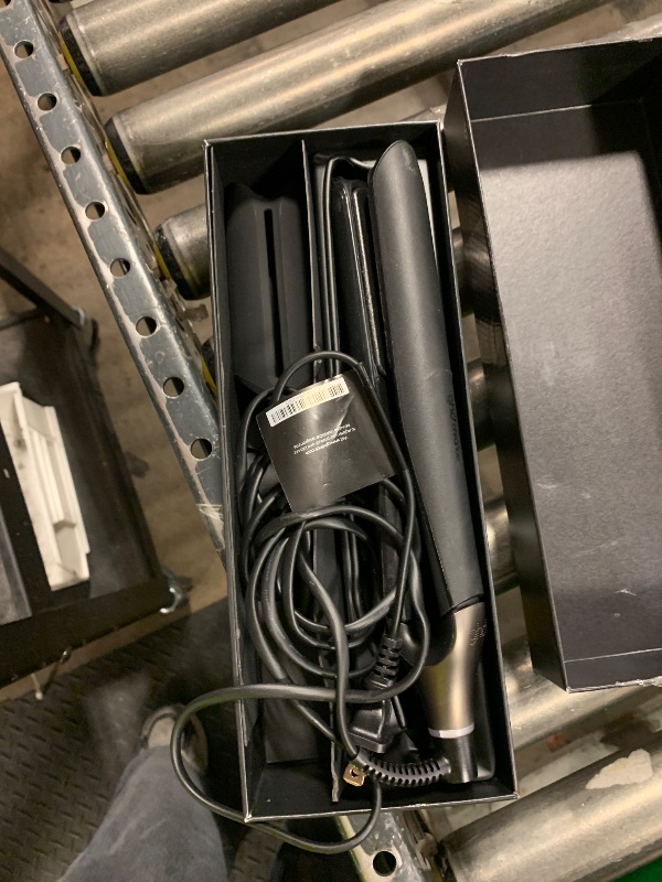 Photo 1 of ghd Chronos Styler - 1” Smart Flat Iron Hair Straightener with HD Motion-Responsive Technology, Faster Styling, 24-Hour Results, More Shine, Less Frizz, and No Extreme Heat Damage - Black