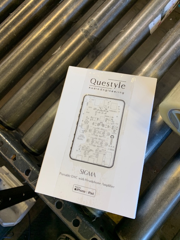 Photo 1 of Questyle Sigma Bluetooth Headphone Amplifier Portable Rechargeable DAC [MFi Certified] Bluetooth 5.4 Receiver with Dual Outputs High Resolution PCM768/DSD512 USB Amps for Smartphones/PC/Laptop