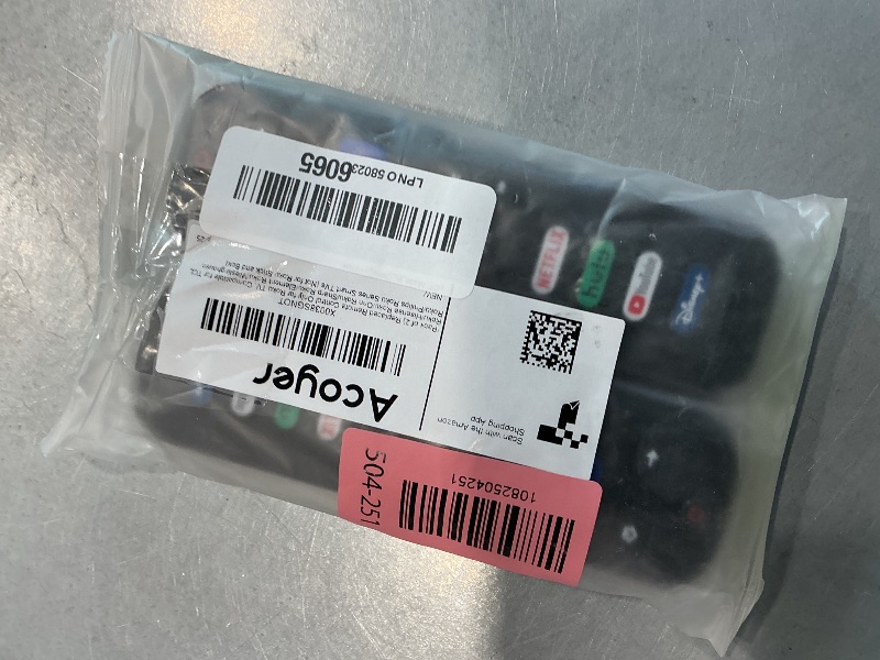 Photo 1 of (Pack of 2) Replacement Remote Control Only for Roku TV, Compatible for TCL Roku/Hisense Roku/Onn Roku/Sharp Roku/Element Roku/Westinghouse Roku/Philips Roku Smart TVs (Not for Roku Stick and Box)
