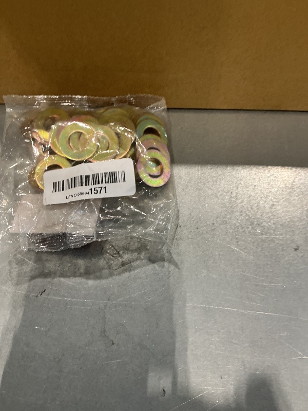 Photo 1 of 1/2×1-1/8 Inch SAE Electro Galvanized Flat Washers, 50-Pack, Industrial Grade, Corrosion Resistant, Fit for American Industrial & Mechanical Applications