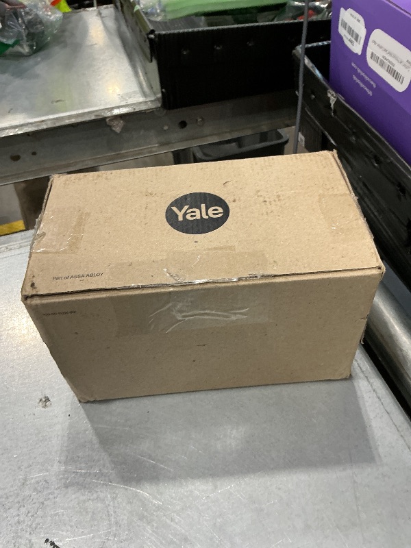 Photo 1 of *** MISSING PIECES SOLD FOR PARTS /// FONAL SALE 8/16**** Yale Matte Black Keyed Deadbolt Smart Lock with Google Matter, YRD510-MT1-BLK