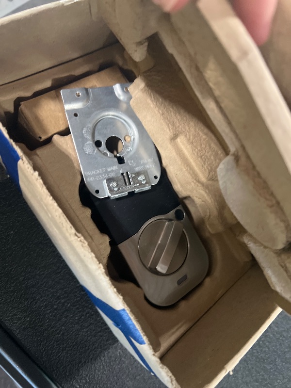 Photo 1 of *** MISSING PIECES SOLD FOR PARTS /// FONAL SALE 8/16**** Yale Matte Black Keyed Deadbolt Smart Lock with Google Matter, YRD510-MT1-BLK