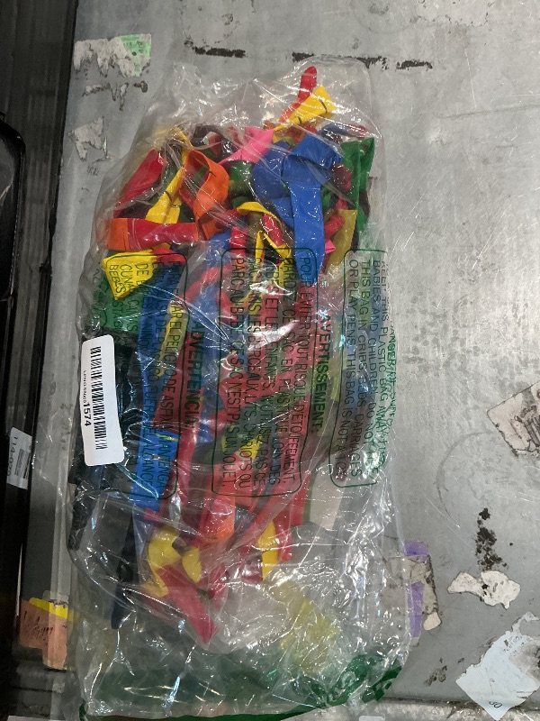 Photo 1 of 100pcs Rocket Balloons with Two Air Pump Colorful Giant Rocket Balloons for Parties