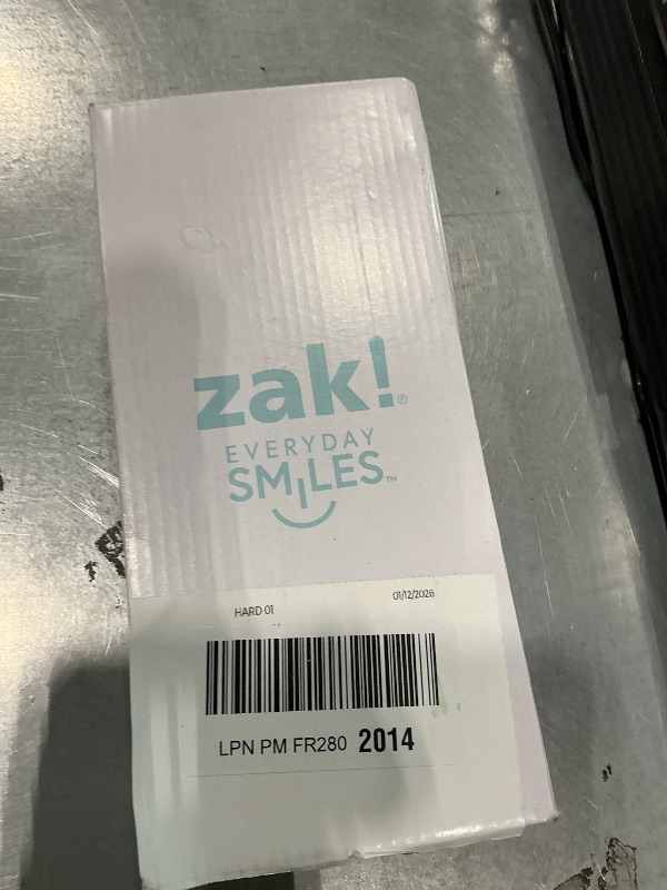 Photo 1 of ***TOP IS BROKEN*** Zak Designs Minecraft Sage Kids Water Bottle For School or Travel, 19oz Stainless Steel Water Bottle With Straw, Handle, and Leak-Proof, Pop-Up Spout Cover (Steve, Alex, Mobs)