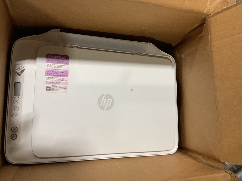 View 10 of [PARTS ONLY]HP DeskJet 2827e Wireless All-in-One Color Inkjet Printer, Scanner, Copier, Best-for-Home, 3 Month Instant Ink Trial Included, AI-Enabled (6W7F5A)