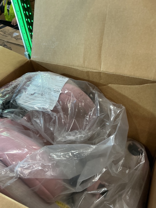 Photo 1 of [HEAVILY USED] Maxi-Cosi Pria All-in-One Convertible Car Seat, Rear Facing Car Seat for Infants from 4-40 lbs, Forward Facing Car Seat up to 100 lbs in Booster Seat Mode, Rose Pink Sweater