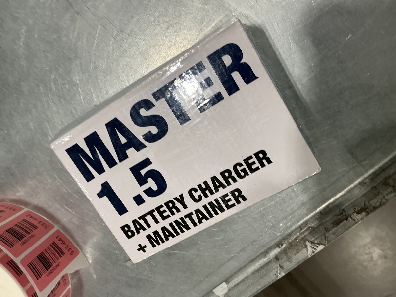 Photo 1 of 1.5A 6V/12V Car Battery Charger – Automatic Trickle Charger, Battery Maintainer & Desulfator with Overcharge Protection & Temperature Compensation – For Lead Acid, AGM, Gel, Lithium(LiFePO4) Batteries