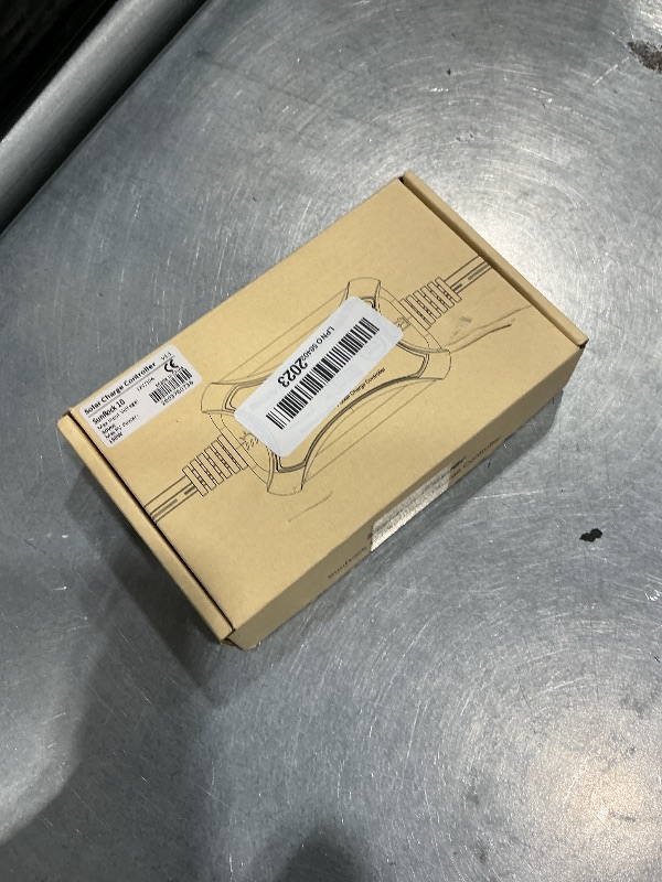Photo 1 of 10Amp 12 Volt MPPT Solar Charge Controller, Bateria Power Intelligent Portable Solar Panel Controller, Max PV 150W 30Voc Solar Regulator for Gel AGM Lead-Acid, Lithium LiFePO4 Battery (SunRock 10)