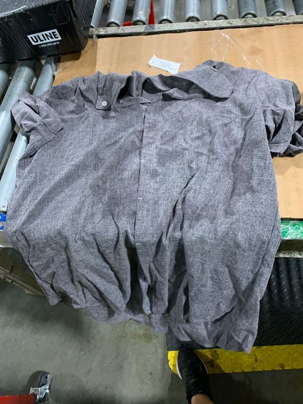 Photo 1 of [STAINED] COOFANDY Men's Linen Button-Up Shirt