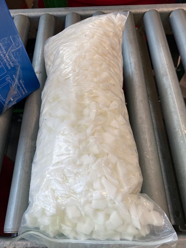 Photo 1 of [MEMORY FOAM FOR THIS PILLOW!!] Cooling Side Sleeper Pillow for Neck and Shoulder Pain, Luxury Shredded Memory Foam Curved Bed Pillows for Sleeping Set of 1- Adjustable Queen Size- Washable Cover Crescent White&Extra Grey Pillowcase