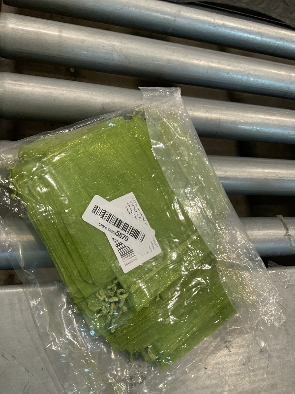 Photo 1 of 100Pcs Fruit Protection Bags, 4×6inch Fruit Netting Bags for Fruit Trees, Green Fruit Netting Cover Drawstring Mesh Bags Pest Barrier for Strawberry Blueberry Small Fruit
