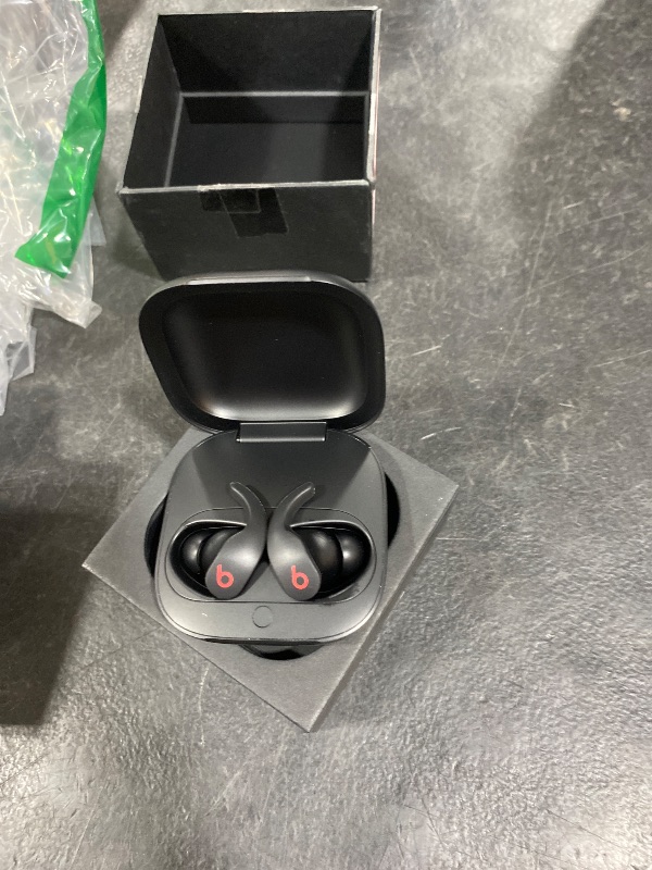 Photo 1 of Beats Fit Pro (1st Gen) - True Wireless Noise Cancelling Earbuds - Active Noise Cancelling - Sweat Resistant Earphones, Compatible with Apple & Android, Class 1 Bluetooth®- Beats Black