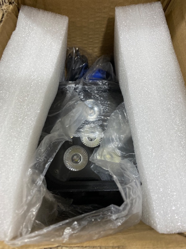 Photo 1 of Battery Powered Uplights Rechargeable Par Can 6x18W RGBWA+UV LED Uplight 9600 mAh APP/Remote/DMX512 Control Stage Lights Uplighting Indoor for Wedding DJ Church Christmas Dance