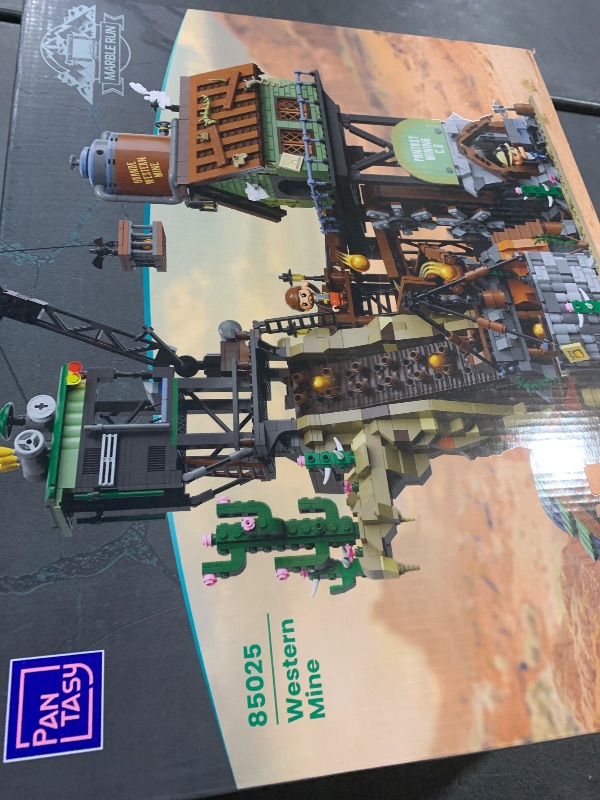 Photo 1 of PANTASY GBC Gold Rush Mining Building Set for Adults, Wild West Gold Mine