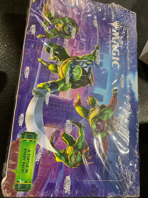 Photo 1 of Magic: The Gathering | Teenage Mutant Ninja Turtles - Play Booster Box | 30 Packs | Collectible Trading Card Game