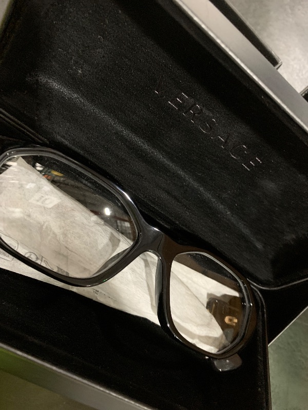 Photo 1 of Versace Man Sunglasses Black Frame, Demo Lens Lenses, 56MM