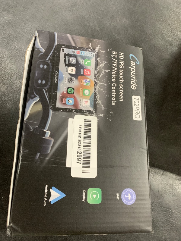 Photo 1 of Carpuride W702PRO 7" for Motorcycle CarPlay & Android Auto Dual Bluetooth