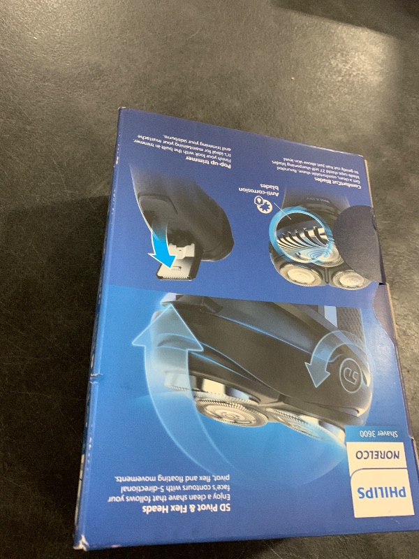 Photo 1 of Philips Norelco 3600 Electric Shaver, Storm Blue