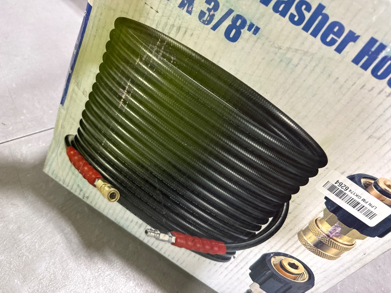 Photo 1 of RIDGE WASHER Pressure Washer Hose 50 Feet X 3/8 Inch, 6000 PSI