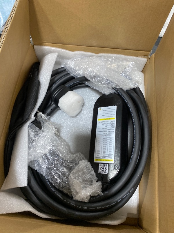 Photo 1 of ENERGYGENIE 24A Level 2 EV Charger, NEMA 10-30 Plug, 25Ft Cable, J1772