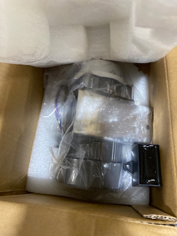 Photo 1 of S-0731 Ice Machine Motor for Hoshizaki Ice Machine, Pump Assy Motor for Hoshizaki Ice Maker KM-901 KM-1100 KM-1340, Come with Mounting Plate and 16in Cable & Plug
