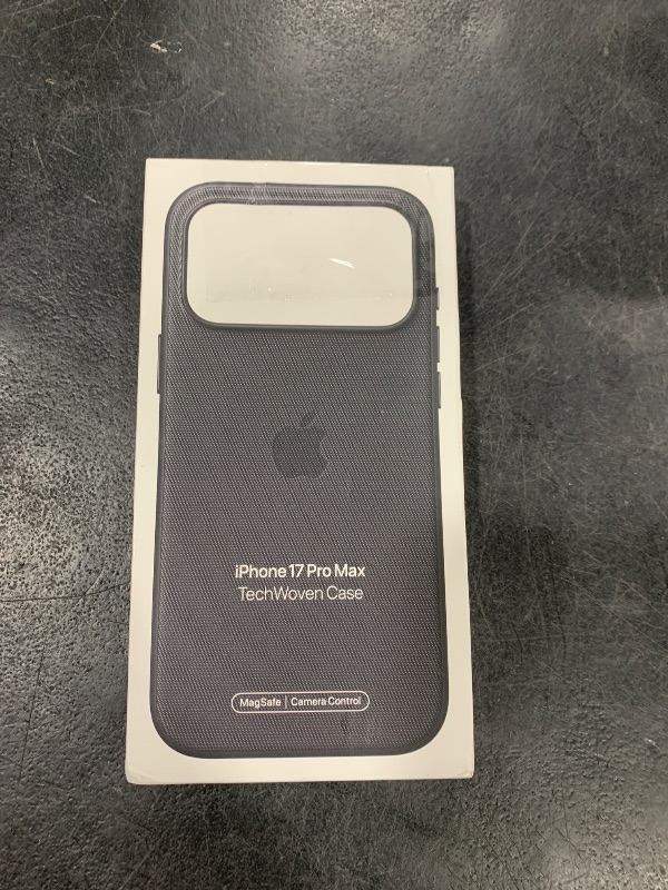 Photo 1 of Apple iPhone 17 Pro Max TechWoven Case with MagSafe - Black ???????