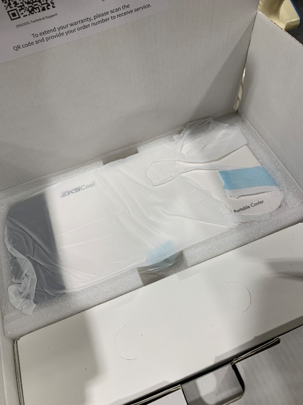 Photo 1 of ZKSCool Portable Insulin Cooler Box - White
