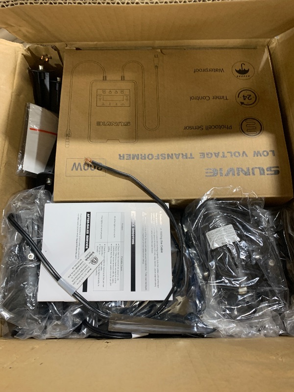 Photo 1 of SUNVIE Low Voltage Landscape Lights with 300W Transformer, 12PCS