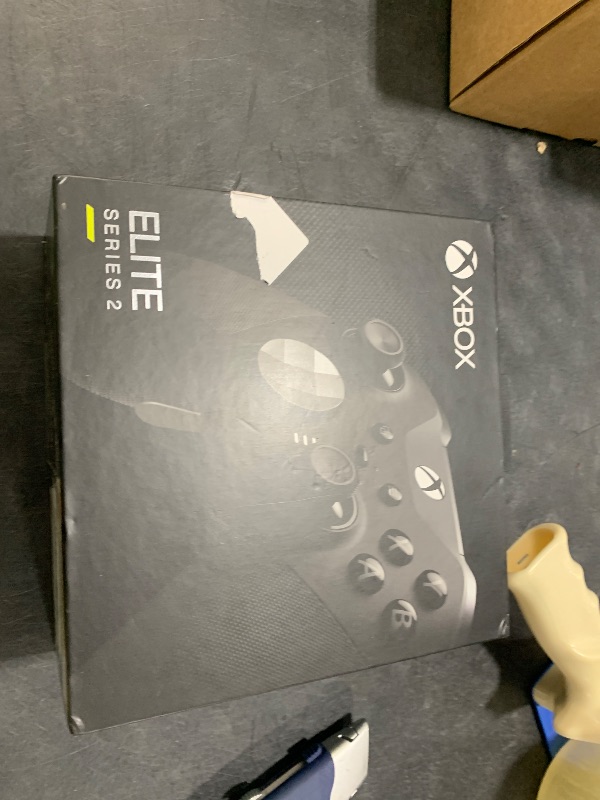 Photo 1 of Xbox Wireless Gaming Controller | Elite Series 2 | Black | Consoles, PCs, TVs, mobile, and more | Adjustable Thumbsticks | Trigger Locks