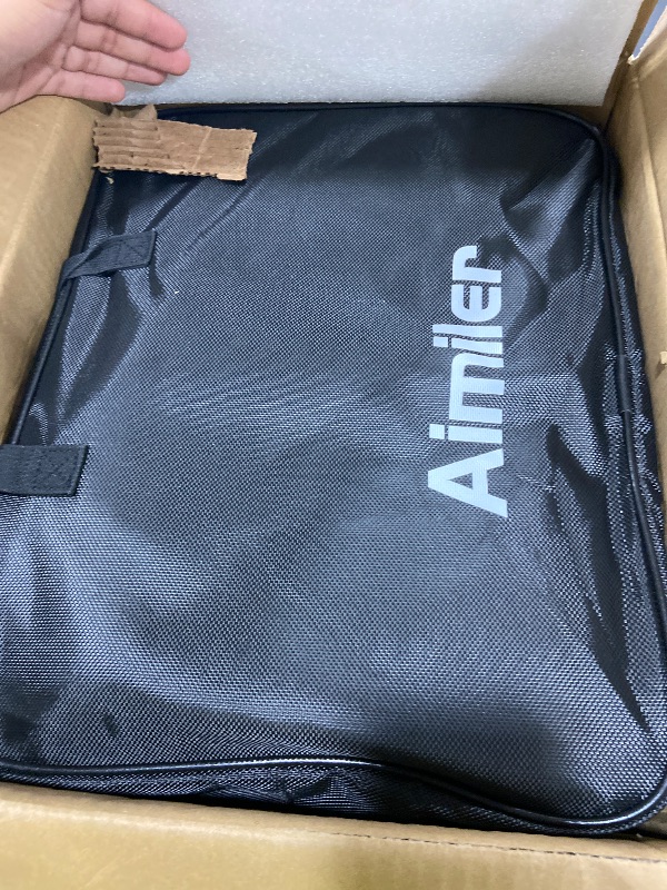 Photo 1 of AIMILER Level 2 Electric Vehicle (EV) Charger(WiFi APP/Plug-Play), 40A, 25ft Cable ETL Certified, 220V-240V NEMA 14-50P Plug EVSE w/ J1772 Connector, Portable EV Car Charging Stations (Jet)