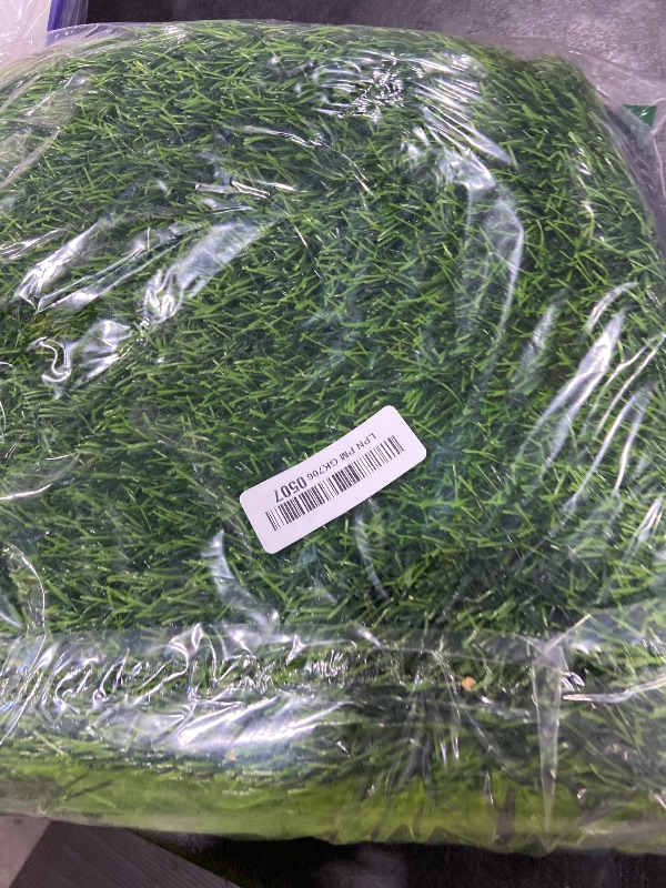 Photo 1 of VERDIGRASS Artificial Grass Mat 12x12 Inch,Fake Grass Turf Patch