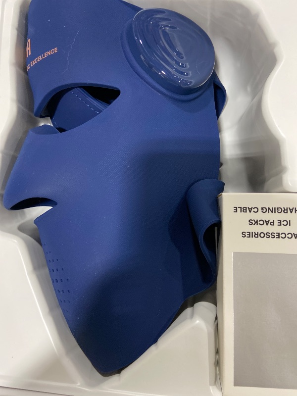 Photo 1 of INIA GLOW 4D Wireless Red Light Therapy Mask for Face, Dual NIR, 320 LEDs