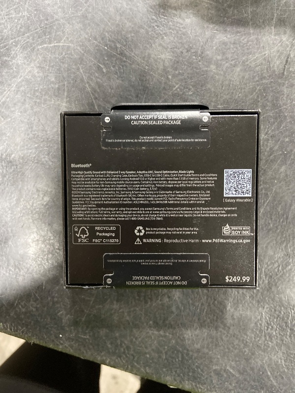 Photo 1 of Samsung Galaxy Buds 3 Pro AI True Wireless Bluetooth Earbuds, Noise Cancelling, Sound Optimization, Redesigned Comfort Fit, White [US Version, Amazon Exclusive, 2Yr Warranty]