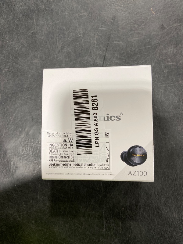 Photo 1 of Technics Reference Class Hi-Fi Wireless Ear Buds, Dolby Atmos with Head Tracking, Adaptive Noise Cancelling, 3 Device Multipoint, 10-Hr Battery, Wireless Charging, Improved Fit, EAH-AZ100-K(Black)