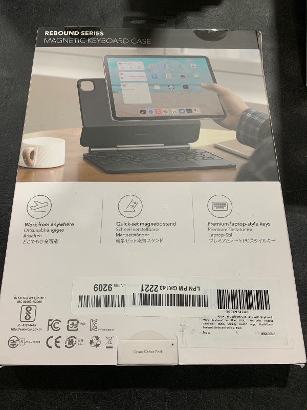 Photo 1 of ESR for iPad A16/10th Gen Case with Keyboard, Quick-Set Magnetic Stand