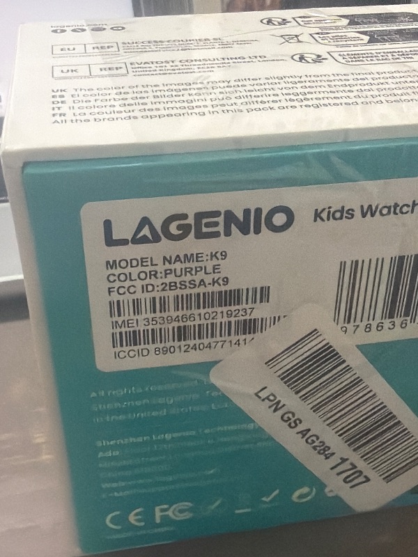 Photo 1 of LAGENIO K9 Kids Smartwatch with GPS Tracking