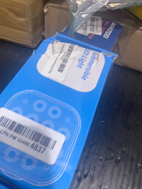 Photo 1 of Homly Rechargeable Submersible Pool Lights (4 Pack)