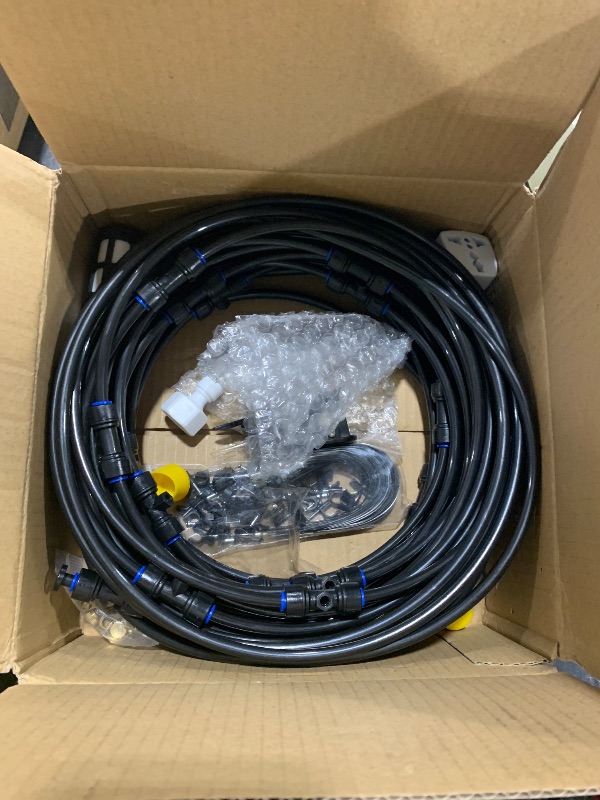 Photo 1 of Mornajina Outdoor Misting Cooling System with Pump Kit, 49.2FT