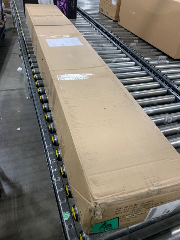 Photo 1 of Amazon Basics Smart Box Spring Bed Base, 5-Inch Height Mattress Foundation, Tool-Free Easy Assembly, King, 79" x 75.5" x 5", White