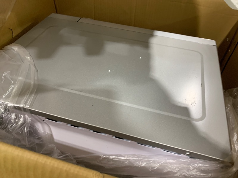 Photo 1 of **USED, UNTESTED** Sharp SMC1464KS 1.4 cu. ft. 1100W Stainless Steel Countertop Microwave Oven