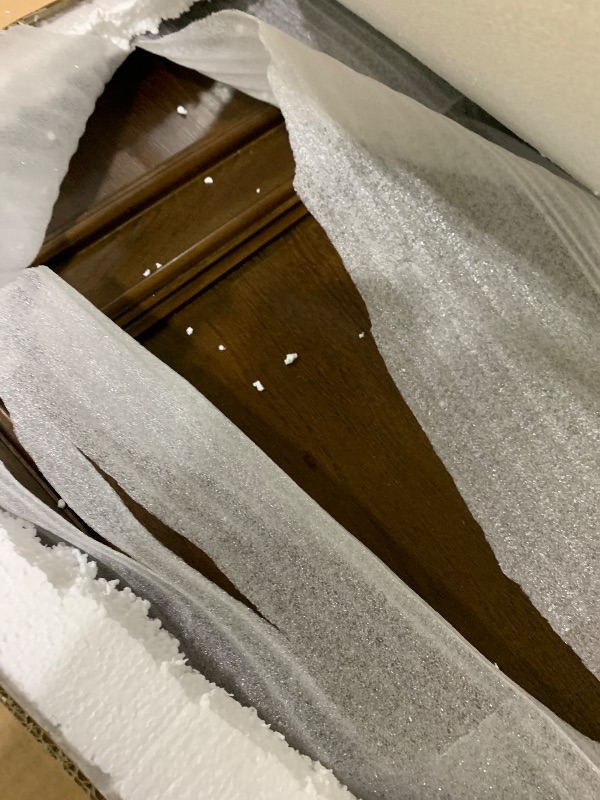 Photo 1 of Signature Design by Ashley Wood Panel Headboard, Cherry, King/Cal King