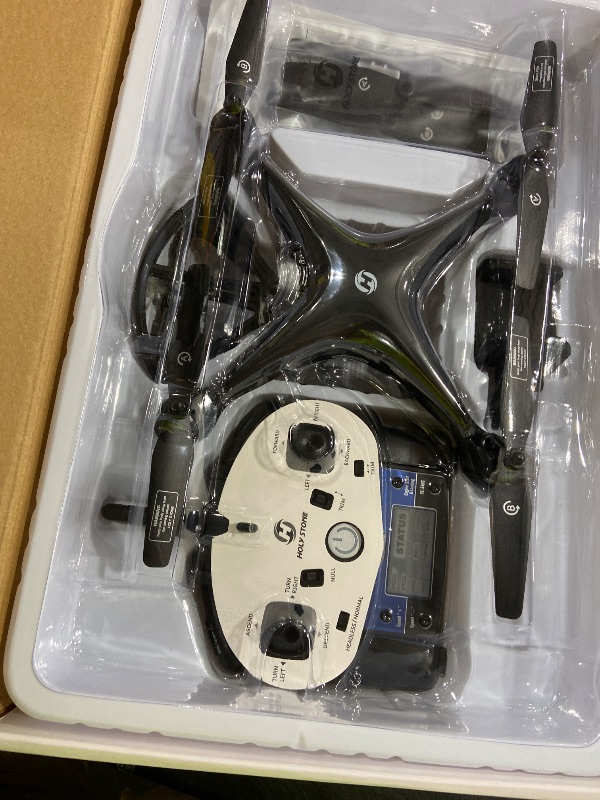 Photo 1 of Holy Stone HS110D FPV RC Drone With 1080P HD Camera Live Video 120 Wide Angle WiFi Quadcopter With Gravity Sensor, Voice Control, Gesture Control, Altitude Hold, Headless Mode, 3D Flip RTF 2 Batteries
