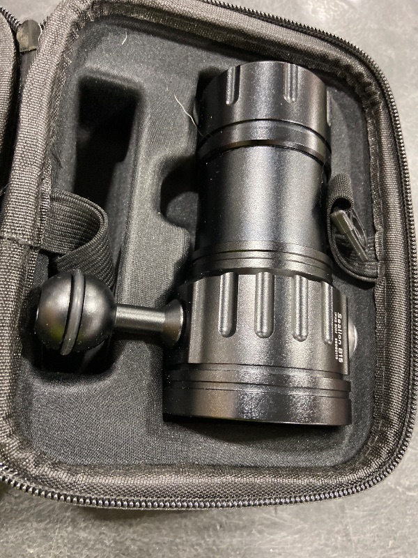 Photo 1 of Turbo SX 11000 Lumens Dive Light - 328FT IP68 Waterproof Underwater Video Light for Scuba Diving, Underwater Photography & Video Shooting