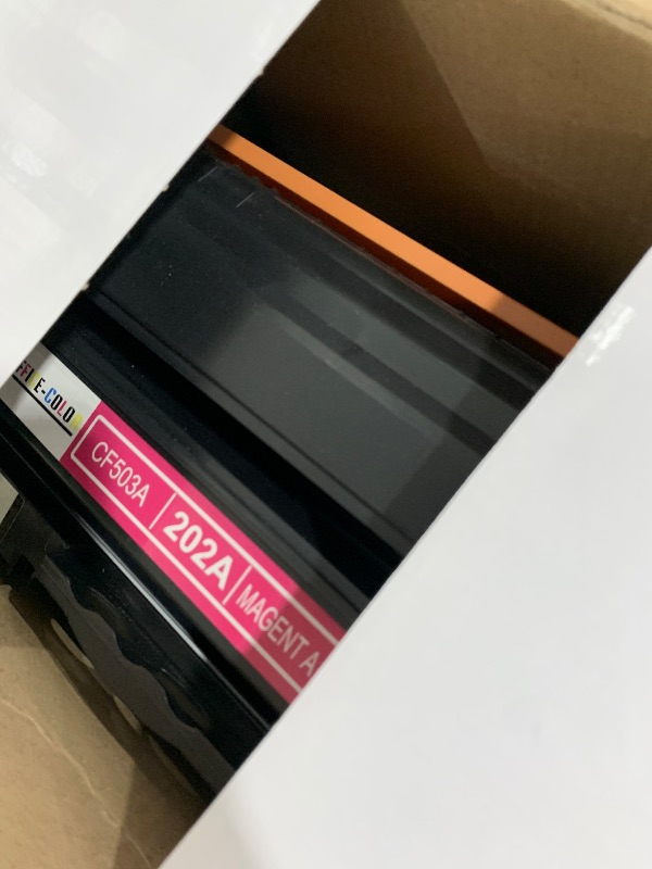 Photo 1 of 202A Toner Cartridges - Replacement for HP Color LaserJet Pro M254dw M254 MFP M281cdw, M281fdw M281fdn M281 Series (Black,Cyan,Magenta,Yellow 4Pack)