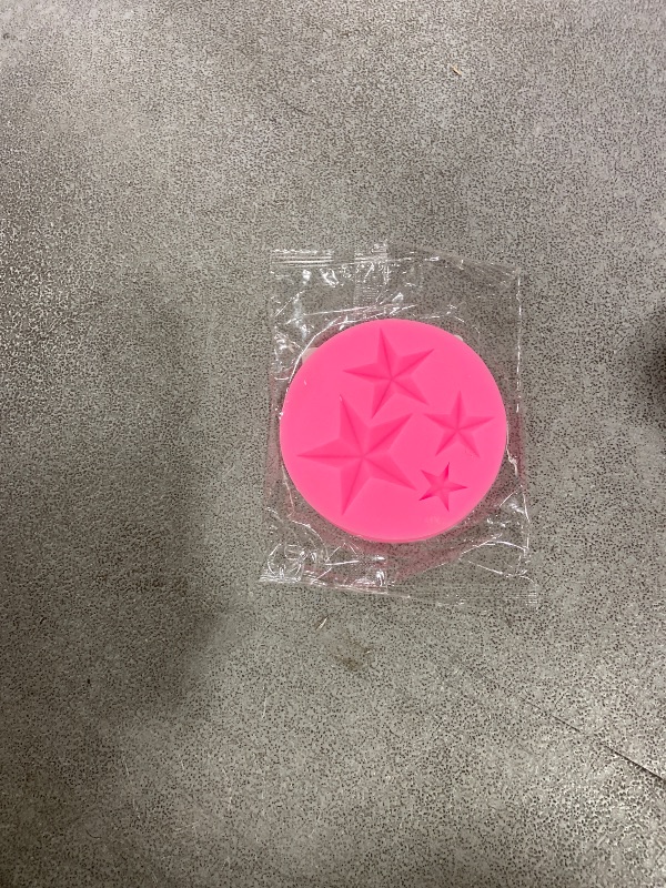 Photo 1 of XMOLDNMS Star Silicone Mold 3D Stars Fondant Chocolate Mold