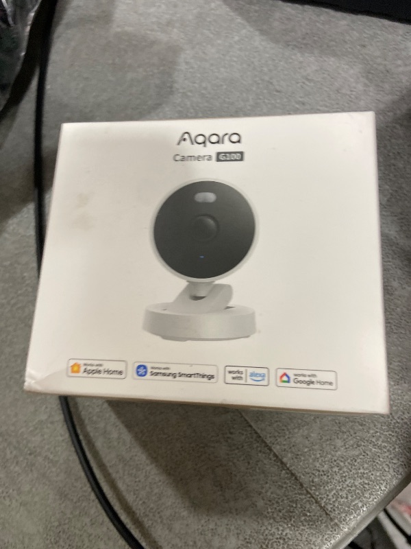 Photo 1 of Aqara 2K Indoor/Outdoor Security Camera G100, HomeKit Secure Video, White