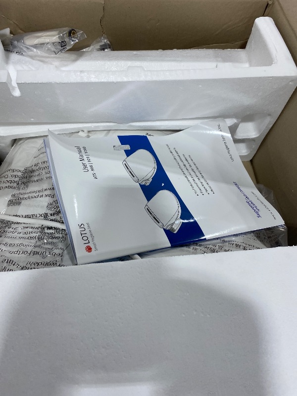 Photo 1 of Lotus Bidet ATS-1000 Round with Enema Wash (Purestream) for constipation relief, Heated Seat With Remote Control, Temperature Controlled Wash, Warm Air Dryer, Easy DIY Installation, Made in Korea