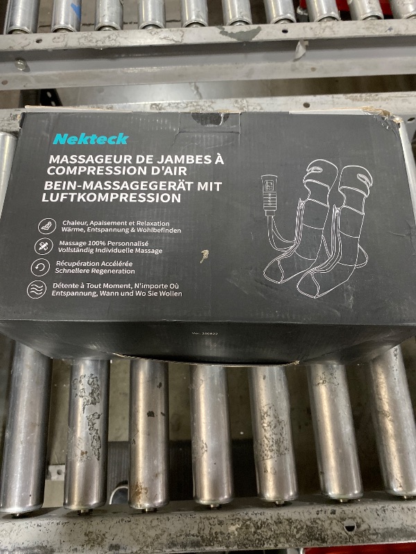 Photo 1 of Nekteck Leg Compression Massager with Heat for Circulation and Pain Relief