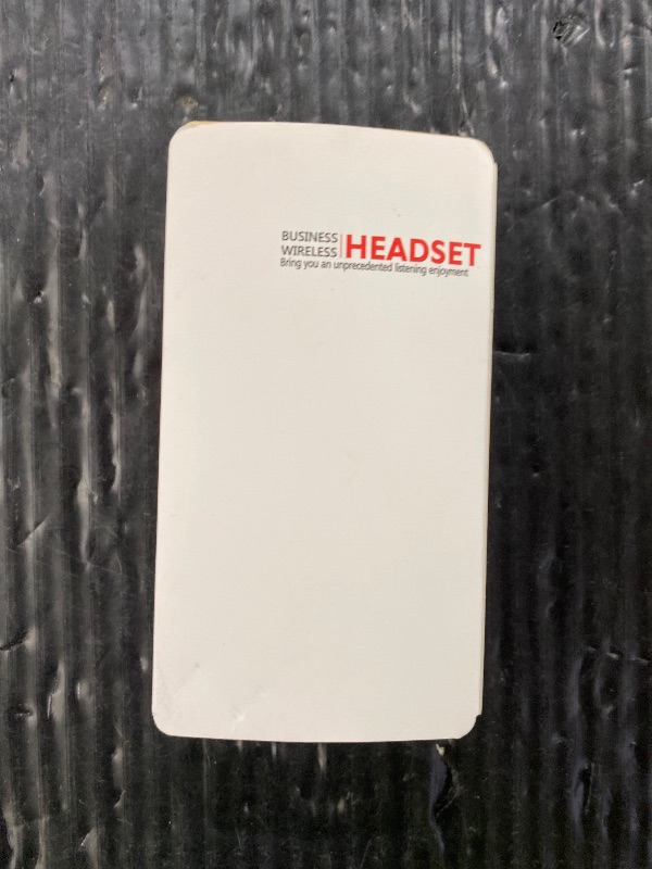 Photo 1 of Bluetooth Headset V5.3, Wireless Headset with Dual Noise-Canceling Microphones, Portable Charging Case, 300H Standby Time, Hands Free Headphones for Computer/Cell Phones, Trucker/Home/Office/Work