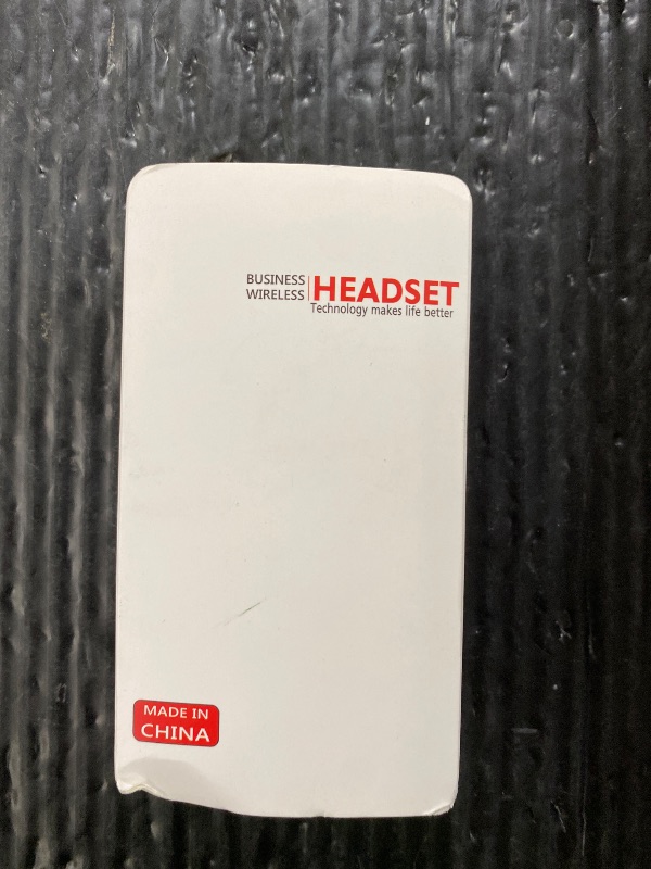 Photo 1 of Bluetooth Headset V5.3, Wireless Headset with Dual Noise-Canceling Microphones, Portable Charging Case, 300H Standby Time, Hands Free Headphones for Computer/Cell Phones, Trucker/Home/Office/Work
